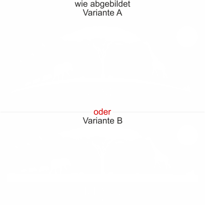 Preview: Glasaufkleber Kenia