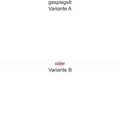 Preview: Glasaufkleber Kenia