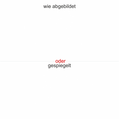 Preview: Aufkleber für Fenster Delphine - Ansicht Wunschfarbe