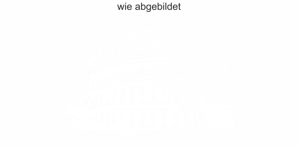 Fensterdesign Aufkleber Rom - Ansicht Ausrichtung und Farbauswahl