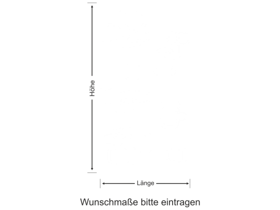 Preview: Sichtschutz Retromuster