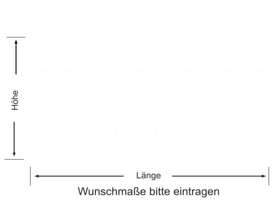Steinmauer Folie für Fenster