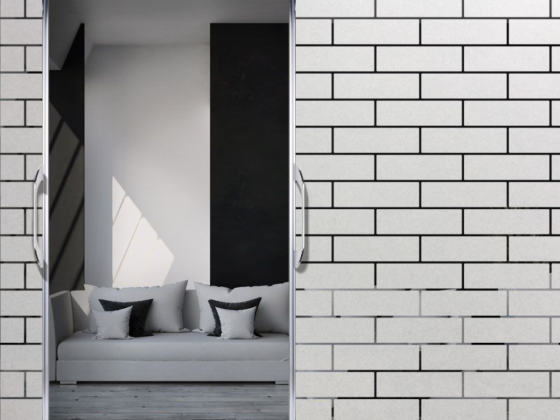 Preview: Glasdekorfolie Steinmauer