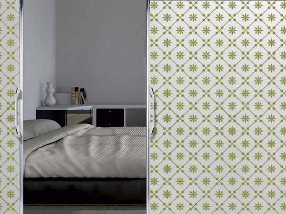 Blickdichte Milchglasfolie Musselinglas