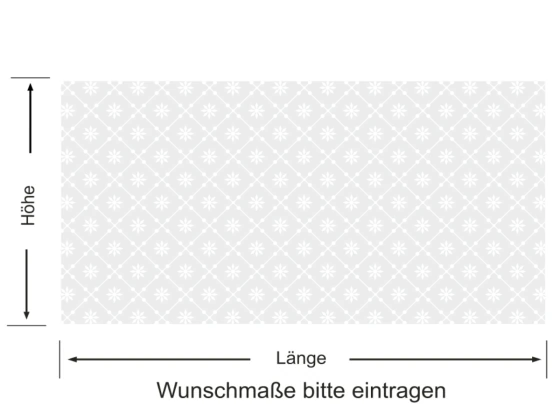 Sichtschutzfolie Musselin Optik 5 | Druck Wunschfarbe