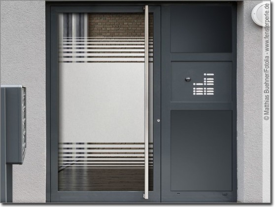 Preview: Blickschutz Gestreift