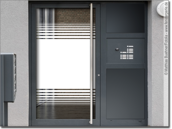 Preview: Blickschutz Gestreift