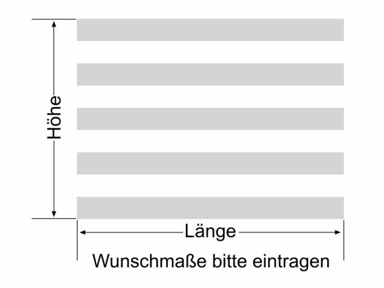 Preview: Blickschutzfolie Streifen 10/10 cm