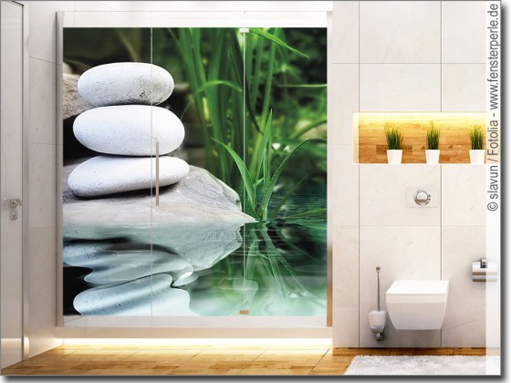 Preview: Druck Steine am Wasser