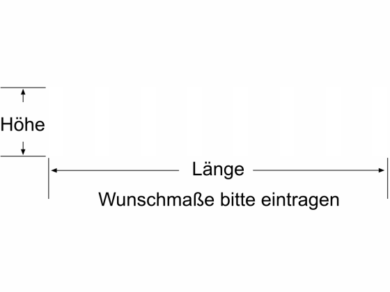 Preview: Durchlaufschutz für Glas Vertikale Streifen 5/10 Preview: Durchlaufschutz für Glas Vertikale Streifen 5/10