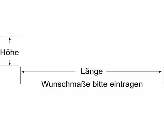 Preview: Durchlaufschutz für Glas Wellenlinien Preview: Durchlaufschutz für Glas Wellenlinien