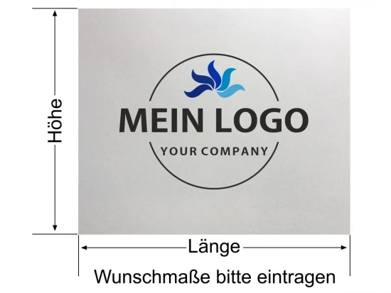 Eigenes Logo als Digitaldruck