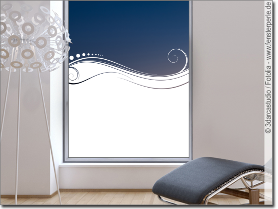 Preview: Tür Blickschutzfolie Design Ornament