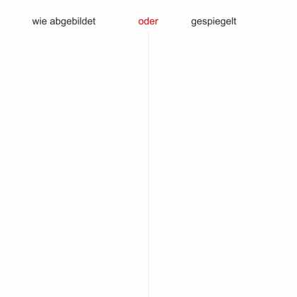 Preview: Fensterdekor Asia Bambus