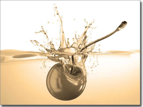 Preview: Klebebild Kirsche