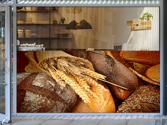 Fensterbild Brot
