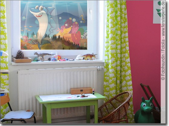 Preview: Kindermotiv Haifisch