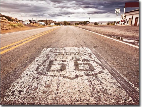 Preview: Glasbild Route 66 USA Preview: Glasbild Route 66 USA
