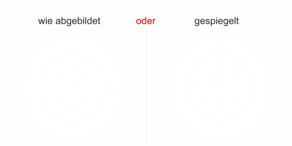 Preview: Fensterdekor Nordischer Kompass - Ansicht Farbauswahl