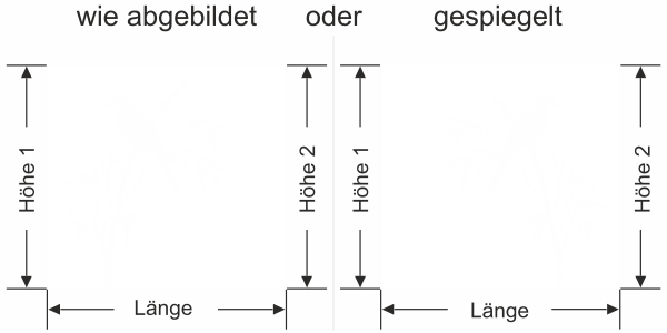 Preview: Fensterfolie Bambushalm mit Vogel Preview: Fensterfolie Bambushalm mit Vogel