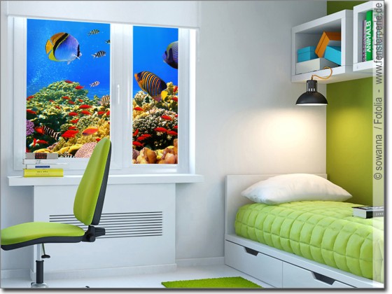 Preview: Fensterfolie Korallenriff Preview: Fensterfolie Korallenriff