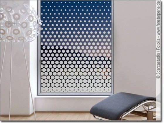 Preview: Fensterfolie Kreisverlauf