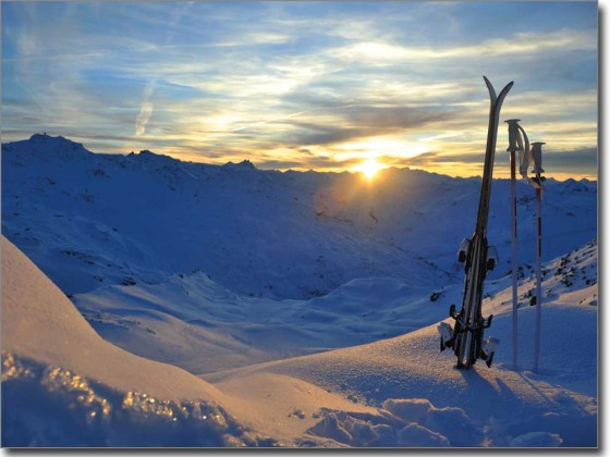 Preview: Morgensonne im Schnee