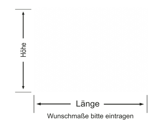 Preview: Sichtschutzfolie in Musselinglas Optik mit Lebensblume in 5 cm