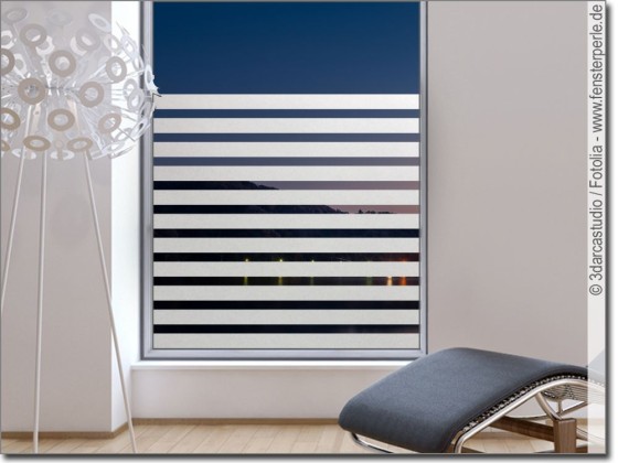 Preview: Fensterfolie Streifen 5/3 cm Preview: Fensterfolie Streifen 5/3 cm