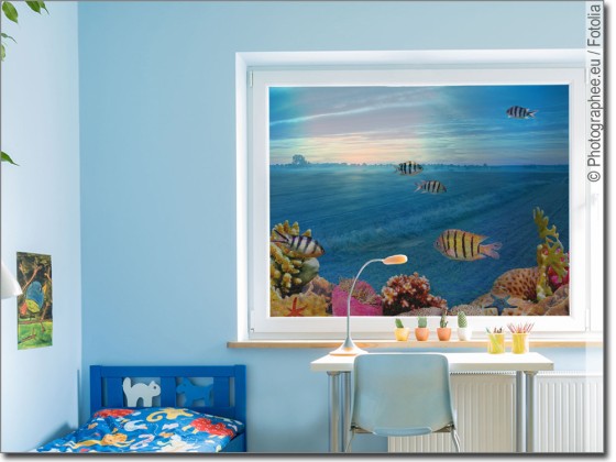 Preview: Fensterfolie Wasserwelt