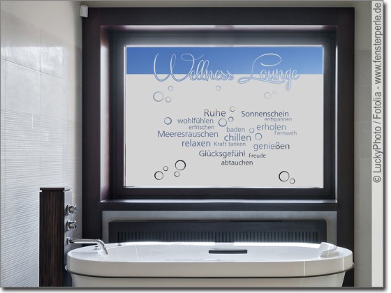 Preview: Fensterfolie Wellness Lounge Preview: Fensterfolie Wellness Lounge