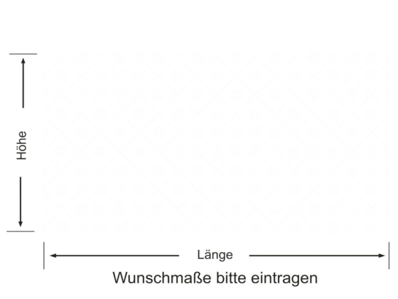 Sichtschutzfolie in Musselinglas Optik