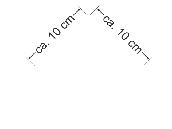 Preview: Sichtschutzfolie in Musselinglas Optik