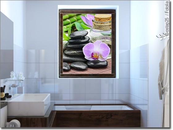 Preview: Fensterfoto Wellness Blume