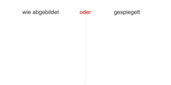 Preview: Fenstertattoo Diese Küche