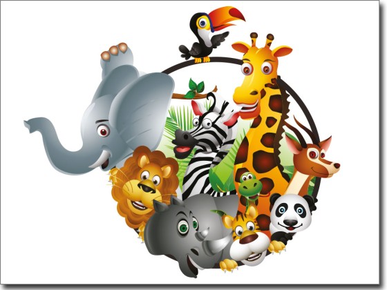 Preview: Fotofolie Bunte Tierwelt Preview: Fotofolie Bunte Tierwelt