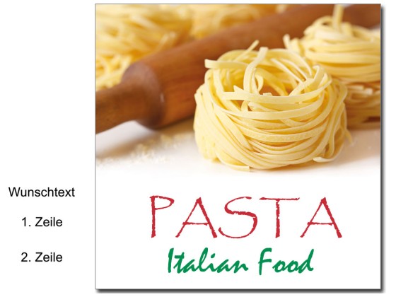 Preview: Fensterbild Pasta