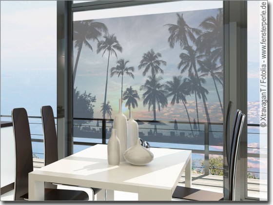 Preview: Glasbild Südseezauber