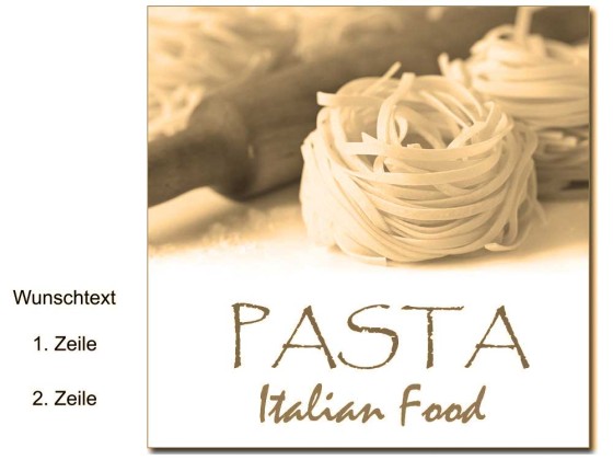 Preview: Fensterbild Pasta