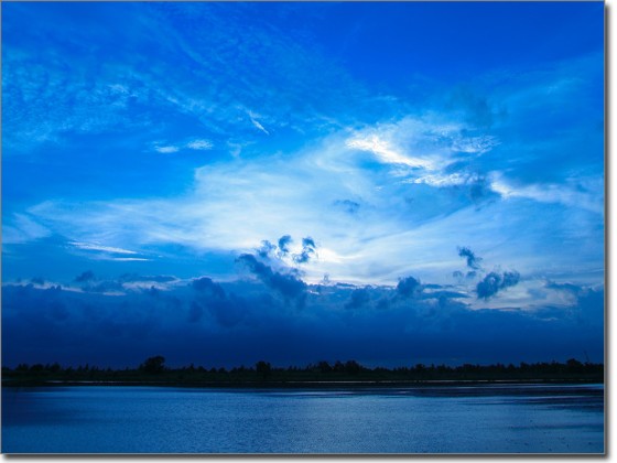 Preview: Fotofolie Abendliche Seelandschaft