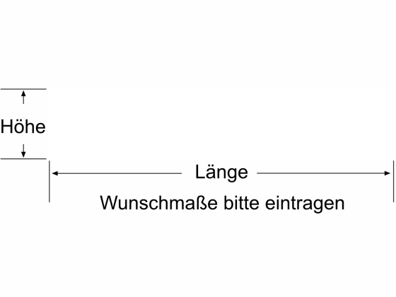 Preview: Durchlaufschutz für Glas mit Band Preview: Durchlaufschutz für Glas mit Band