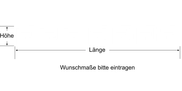 Durchlaufschutz für Glas Griechische Bordüre - Ansicht Farbauswahl