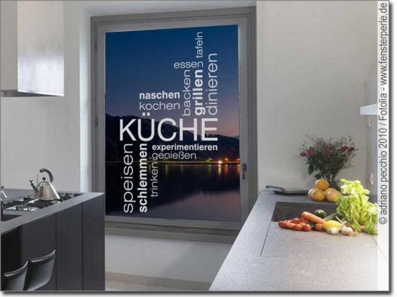Preview: Glasfolie Küche Preview: Glasfolie Küche