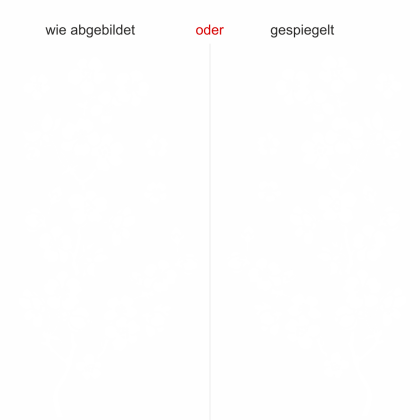 Preview: Glasdekorfolie Kirschblüte