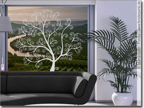 Preview: Fensterdeko Baum