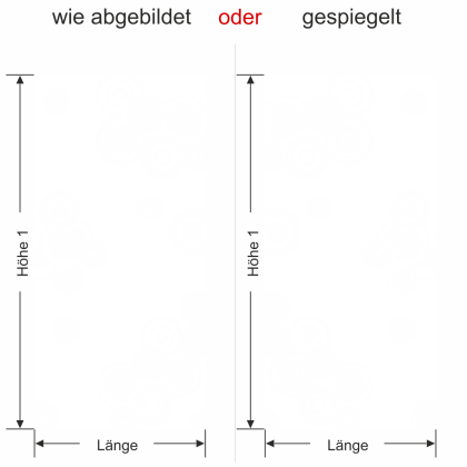 Preview: Fensterfolie blickdicht Retrokreise