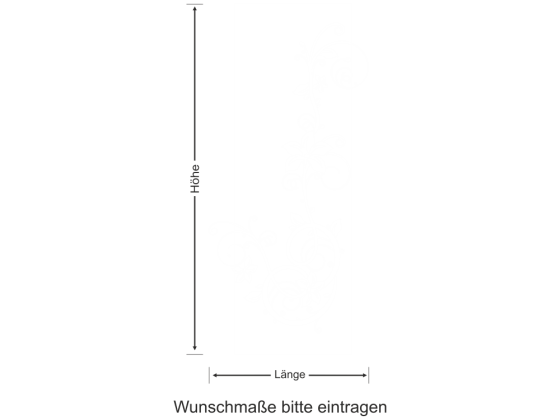 Preview: Sichtschutz Verschnörkeltes Ornament