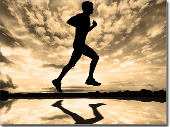 Preview: Fensterfoto Laufen sepia