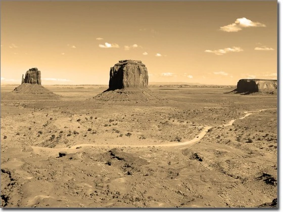 Klebefolie Monument Valley