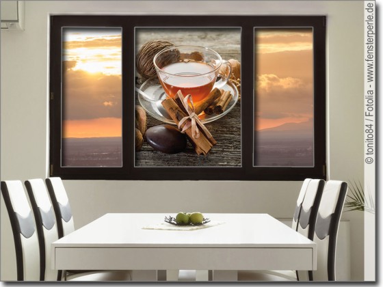 Preview: Fensterfoto Tea Time Preview: Fensterfoto Tea Time